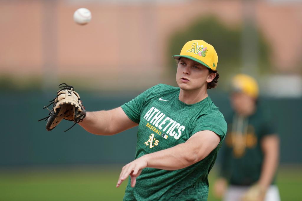 Slugging 1B Nick Kurtz looks to build on AL Rookie of the Year award in 2nd season with Athletics – The Press Democrat