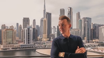 Brett Lee in Dubai with his family. (Instagram/@brettlee_58)