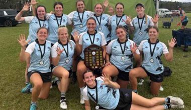 Gropers women crowned Crescent Head Sevens Rugby champions for fifth successive year