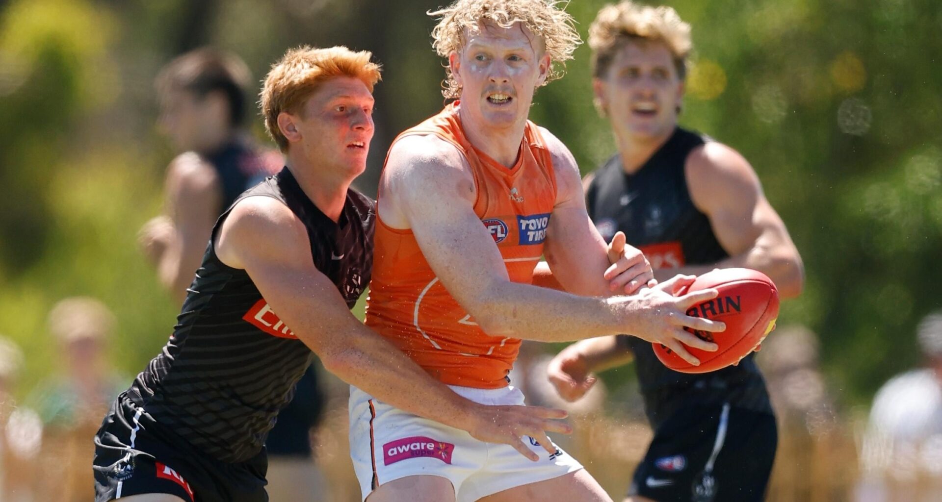 More injury woe for Giants as Oliver stars in win over Magpies