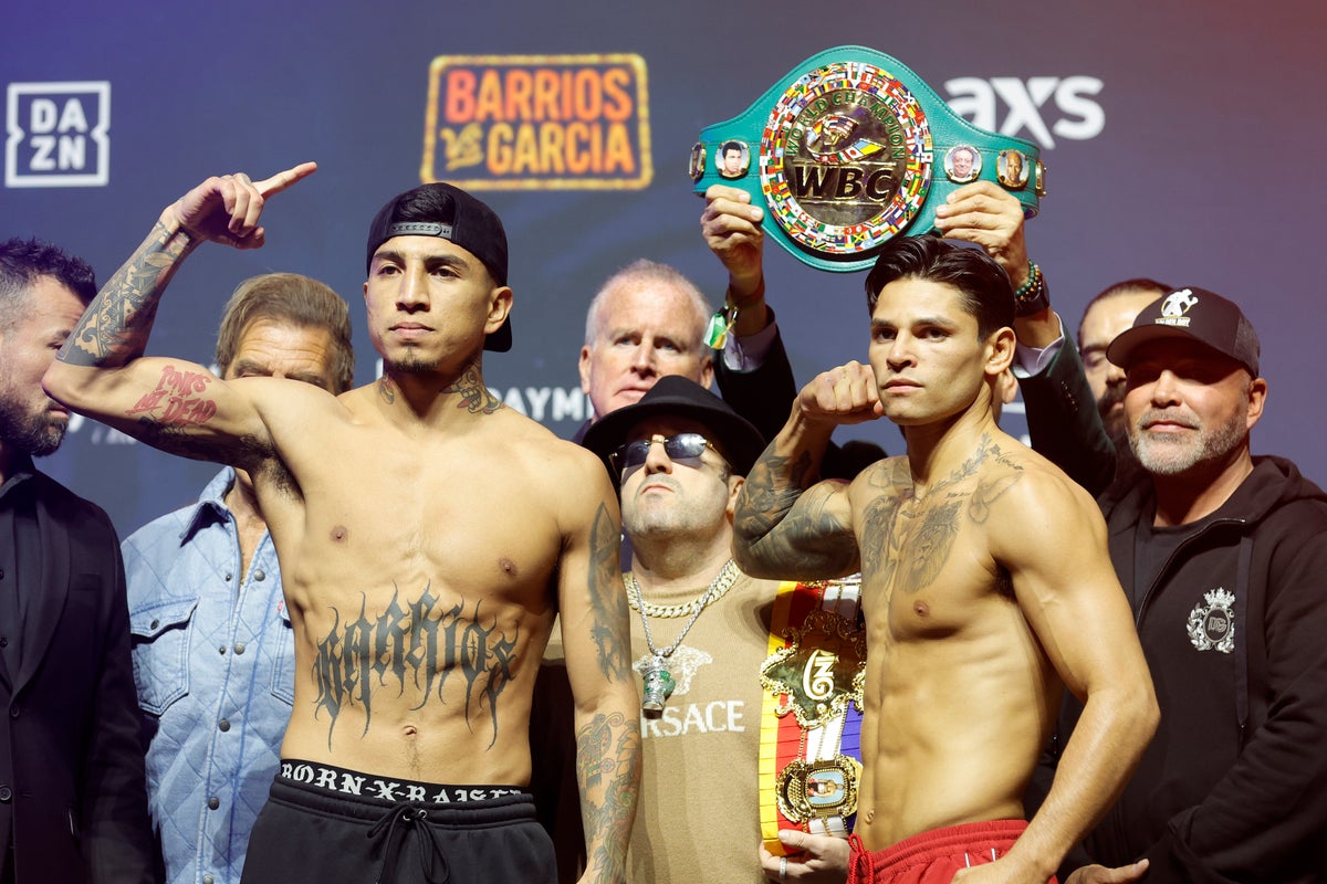 Ryan Garcia vs Mario Barrios live: Start time, undercard, fight updates and results tonight