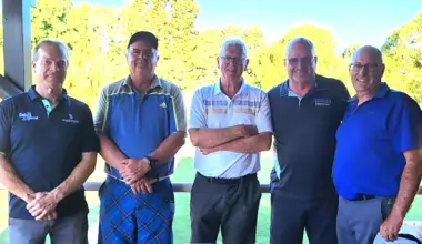 Blackwood senior golf back to its best