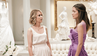 Kristen Wiig and Rose Byrne in 'Bridesmaids.'