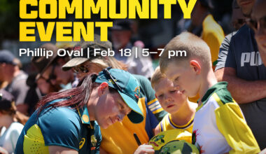 Join us at the Westpac Community Event in Phillip Oval!
