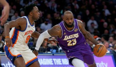 Los Angeles Lakers fall to the New York Knicks on the road – Annenberg Media