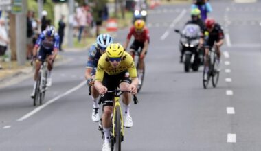 Brennan just misses out on victory at the Cadel Evans Great Ocean Road Race - Team Visma | Lease a Bike