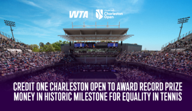 Credit One Charleston Open to award record prize money in milestone step for equality