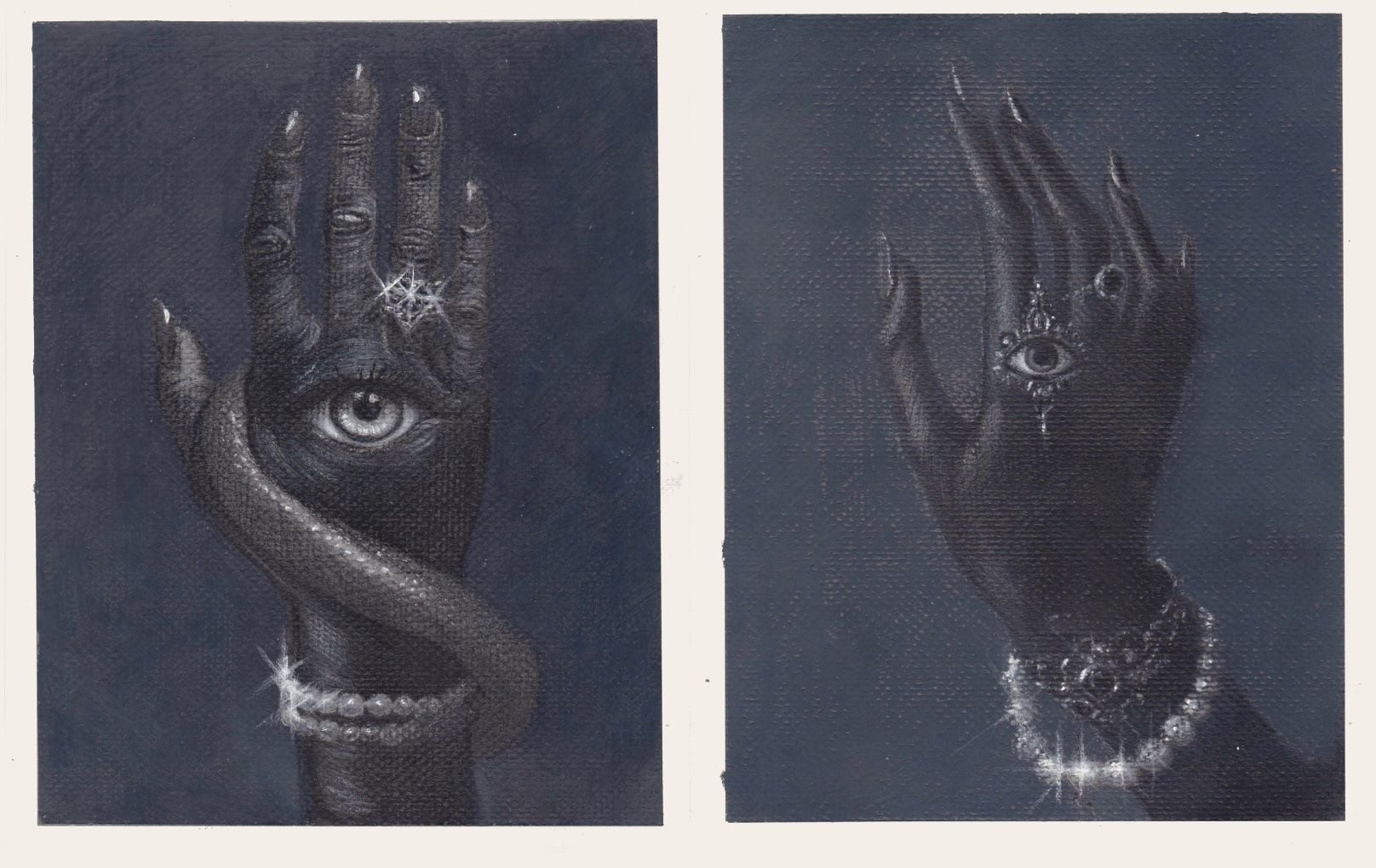 Bean Meeting, Magnolias in Bloom, and Christopher Burch’s Cosmic Paintings