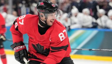 Canada's Crosby a game-time decision vs. USA, Morrissey out