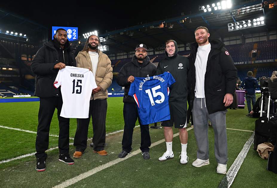 Favourite Chelsea six-a-side: England rugby stars Ollie Lawrence and Nick Isiekwe | News | Official Site
