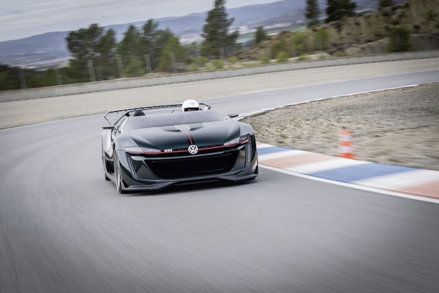 VW Golf GTI Roadster front action