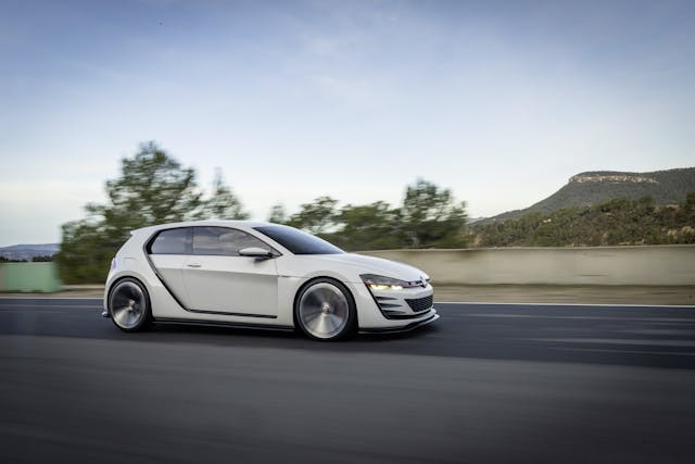 VW Golf Design Vision GTI side
