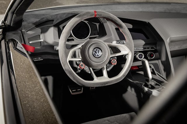 VW Golf Design Vision GTI interior