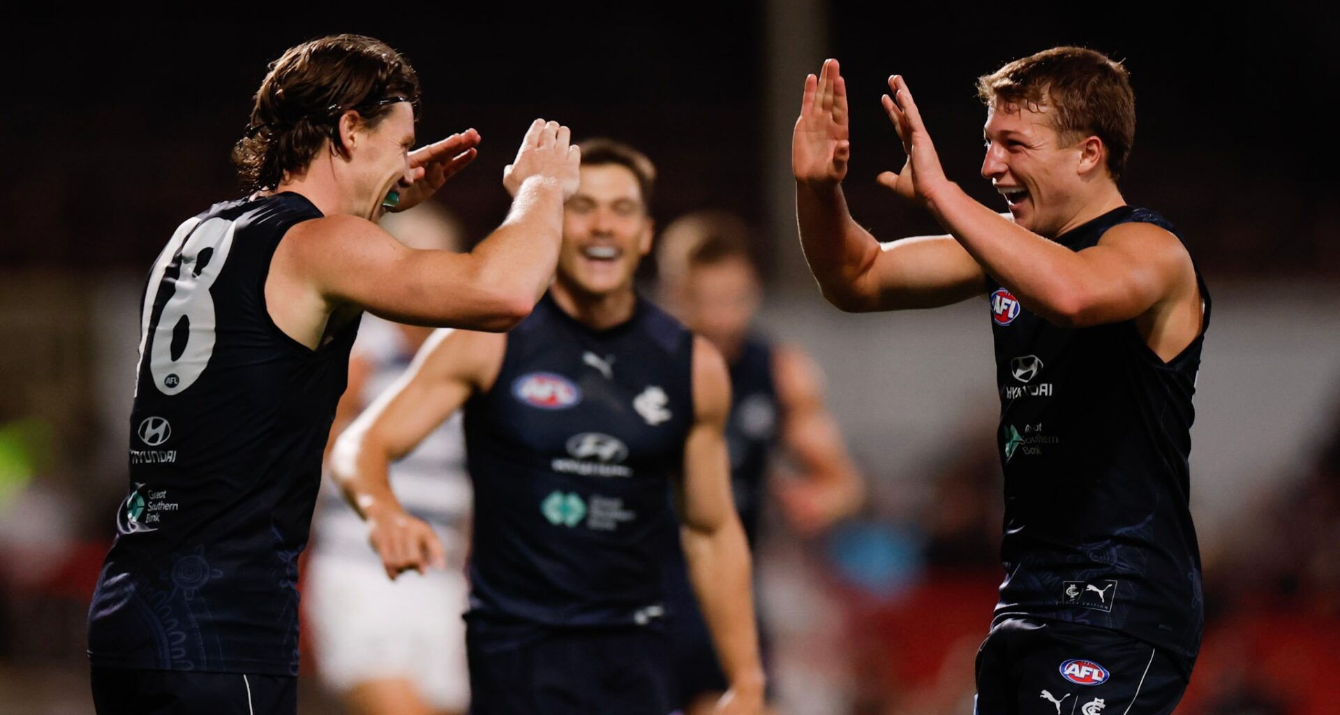 Blues finish pre-season with IKON Park win