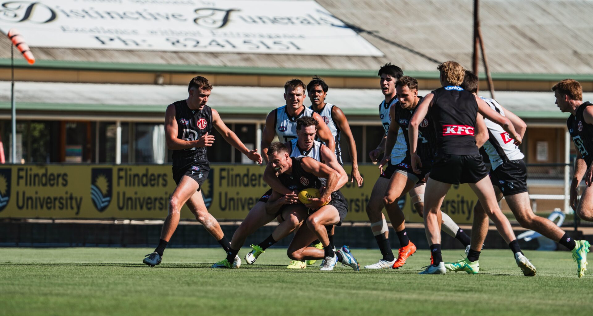 Intraclub match gives fans glimpse of new Carr era