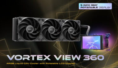 Antec Unveils the Vortex View 360 AIO Liquid CPU Cooler