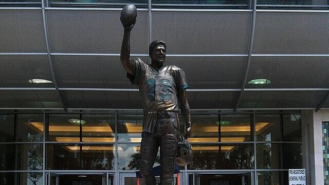 dan marino baseball card