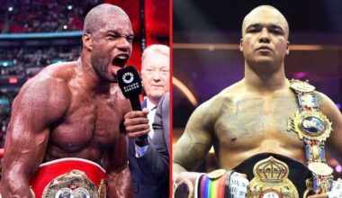 Dave Allen says Wardley vs Dubois ends via KO in 6 rounds: “He lands first”