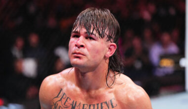 Diego Lopes during UFC fight