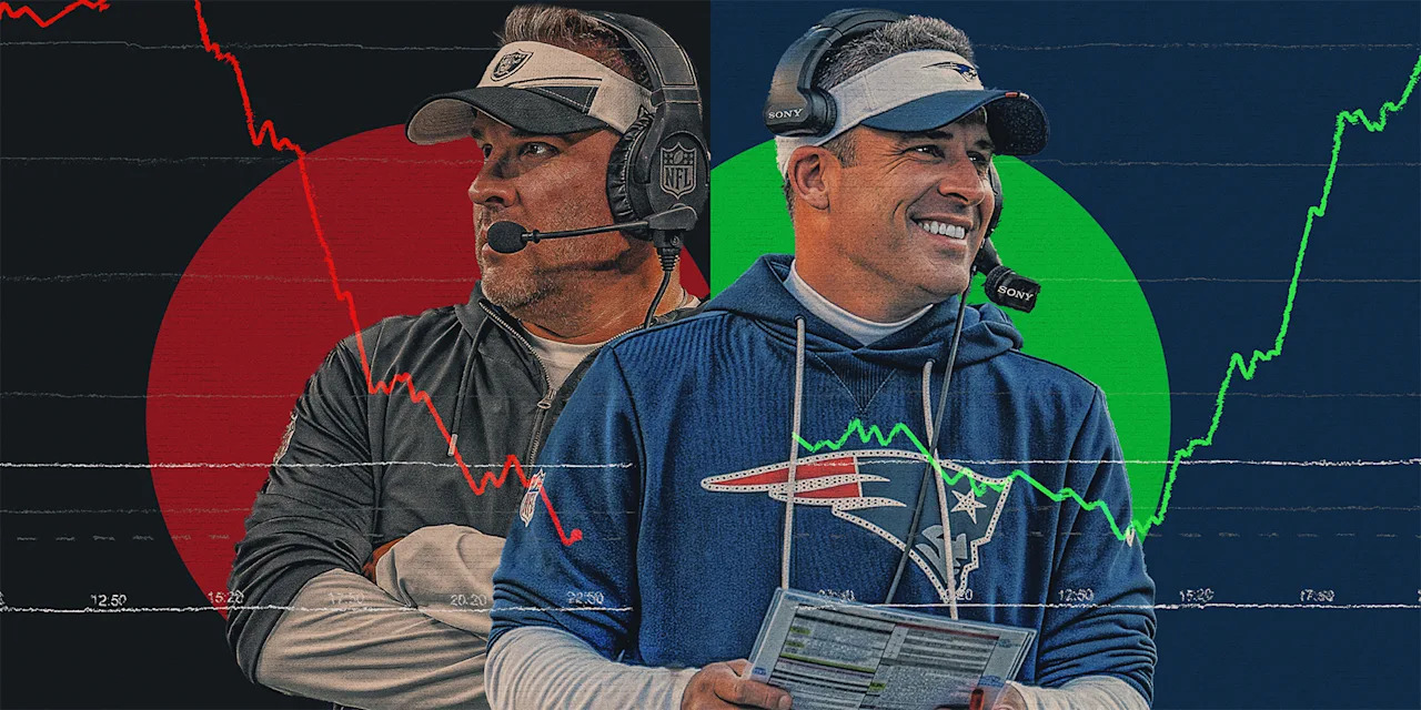 Josh McDaniels could win his seventh Super Bowl ring on Sunday, and his record-tying fourth as a coordinator. (Hassan Ahmad/Yahoo Sports)