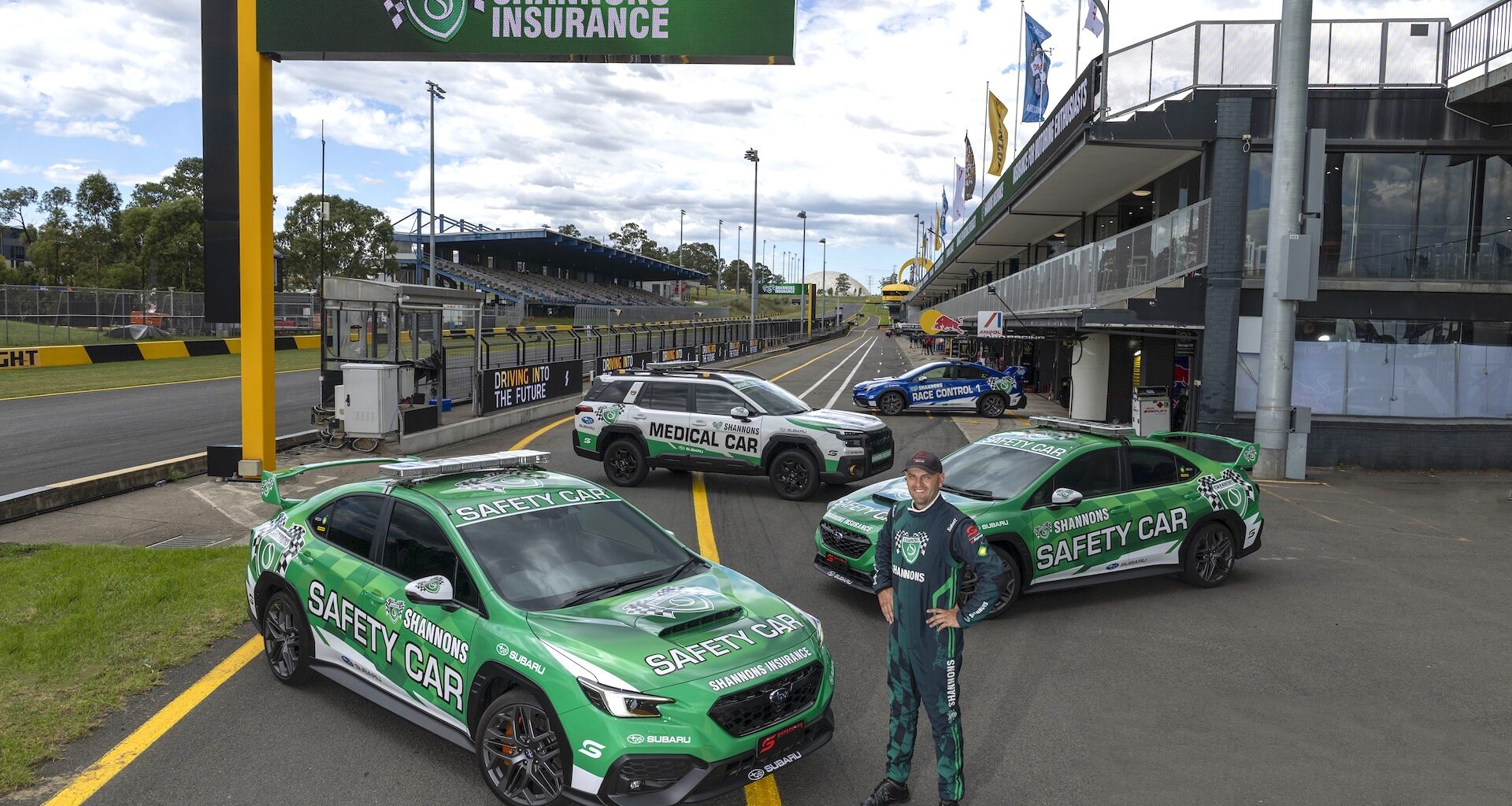 Shannons backs Safety Car program featuring all-Subaru fleet