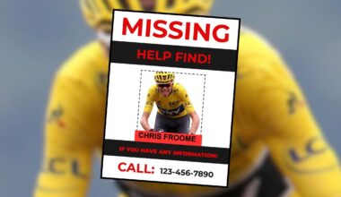 WHERE'S CHRIS FROOME