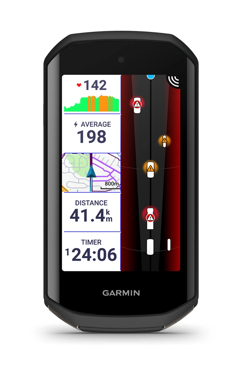 A Garmin radar rear light