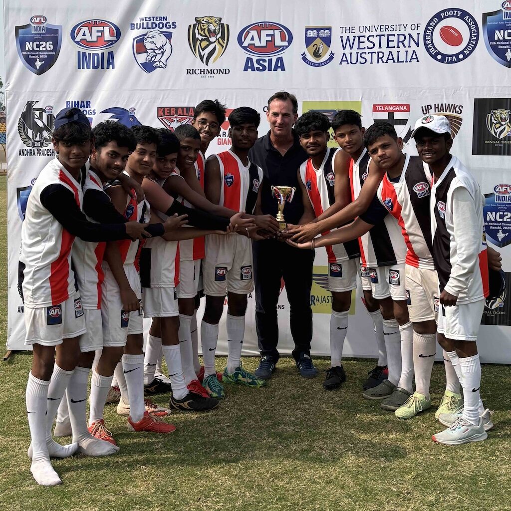 AFL wraps India visit with championships spotlight in Ranchi