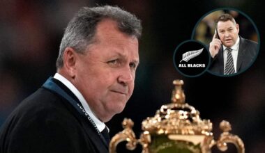 Ian Foster 'mooted' to reclaim All Blacks job as NZ Rugby 'approach' Sir Steve Hansen