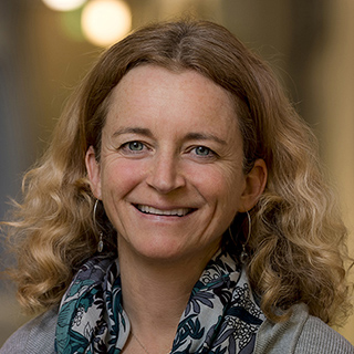 A headshot of Helen Amanda Fricker, principal investigator of the EDGE mission