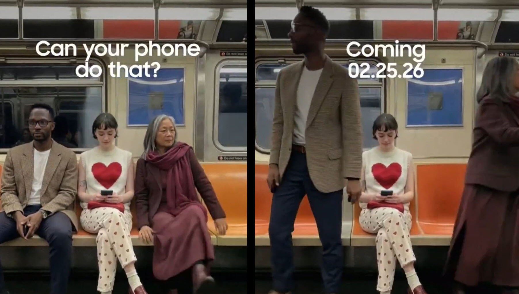 Galaxy S26 Ultra promotional video shows privacy screen