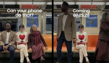 Galaxy S26 Ultra promotional video shows privacy screen