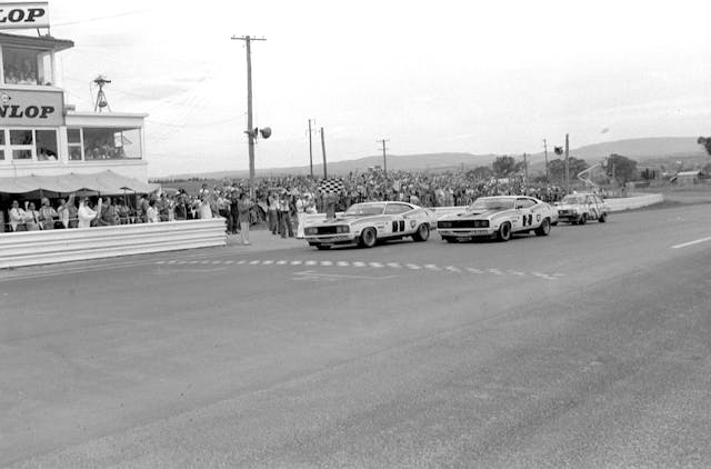 1977 Hardie-Ferodo 1000 One Two Finish Ford Falcon Moffat Johnson