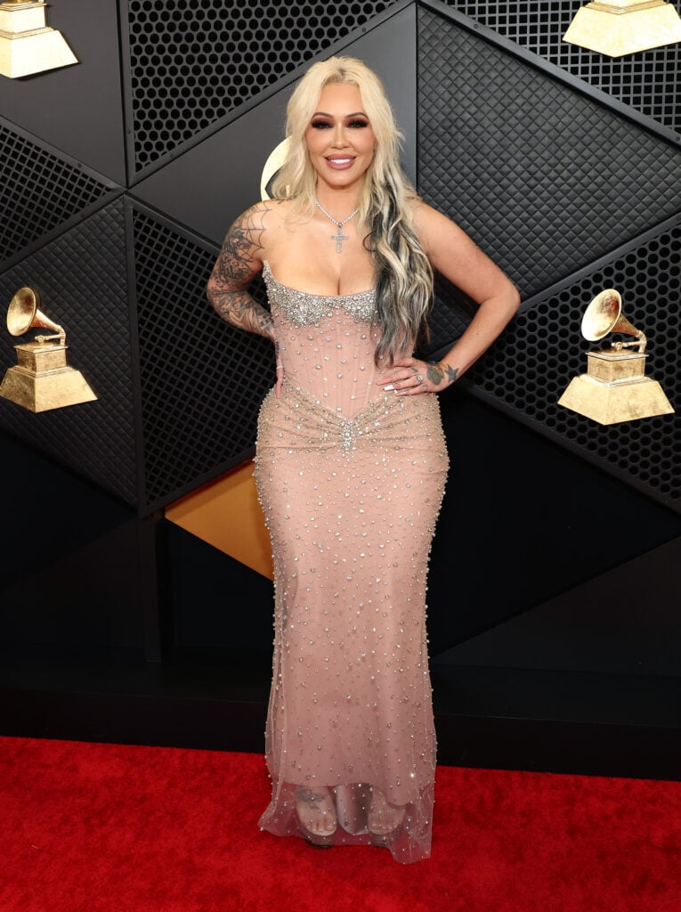 Bunnie XO attends the 66th GRAMMY Awards at Crypto.com Arena on February 04, 2024 in Los Angeles, California.