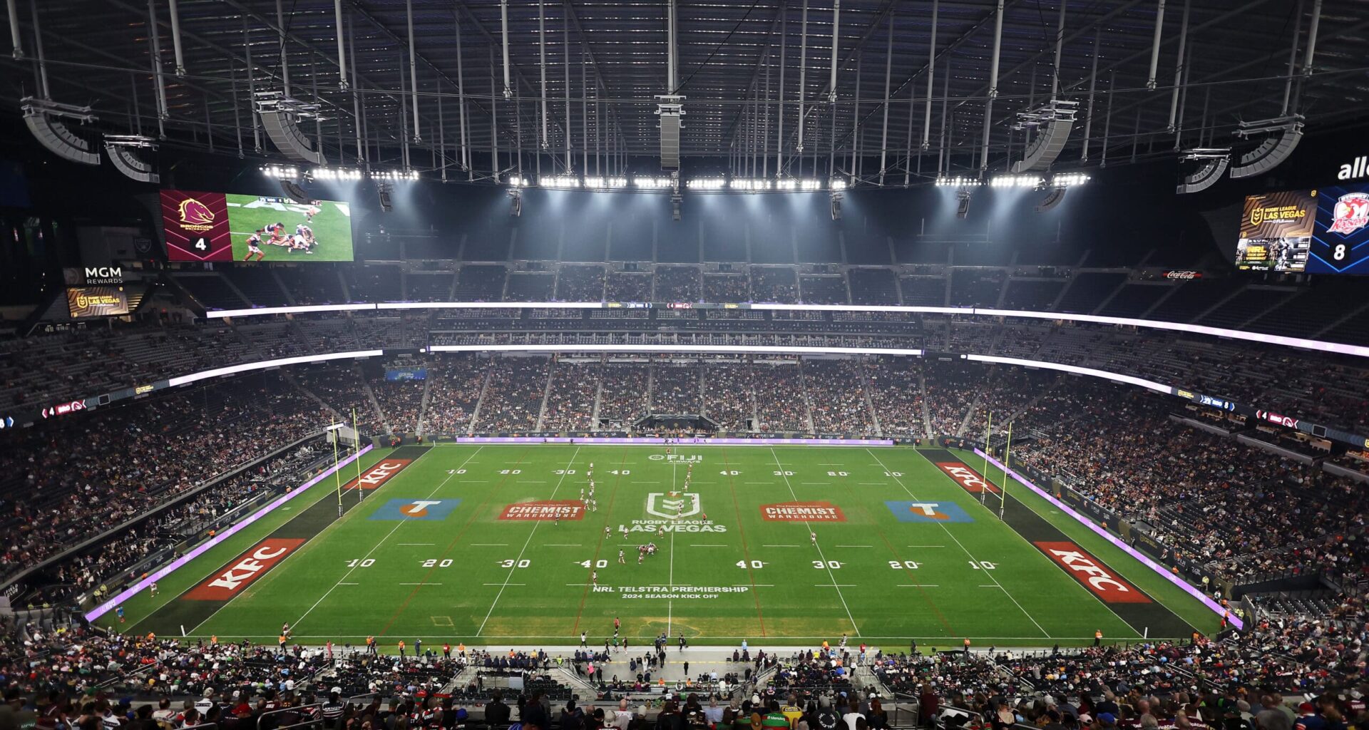 NRL confirm Las Vegas schedule to kick off 2026 - NRL News