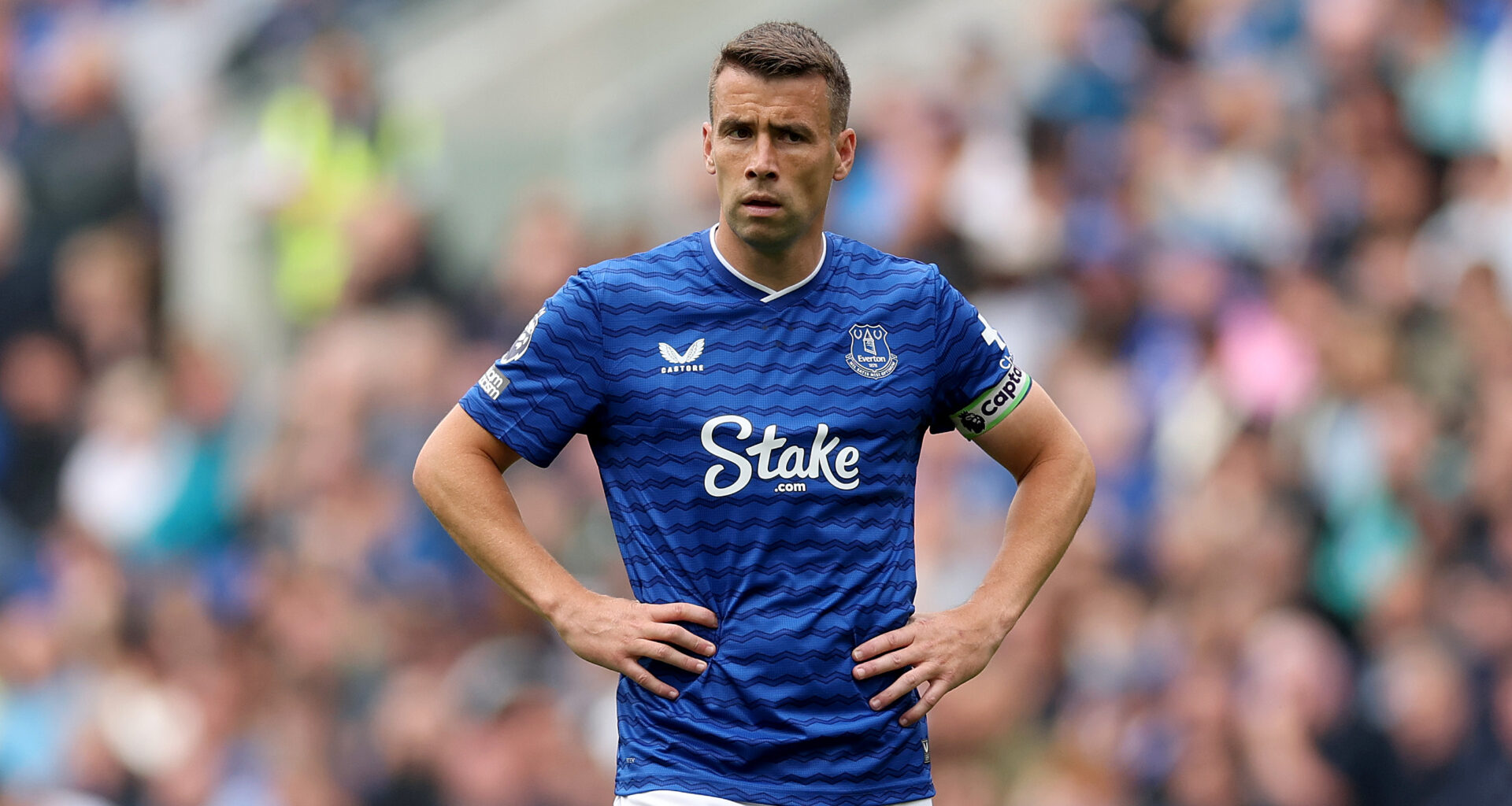 Everton defender Seamus Coleman
