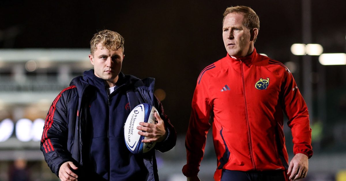 Munster issue statement on Mike Prendergast