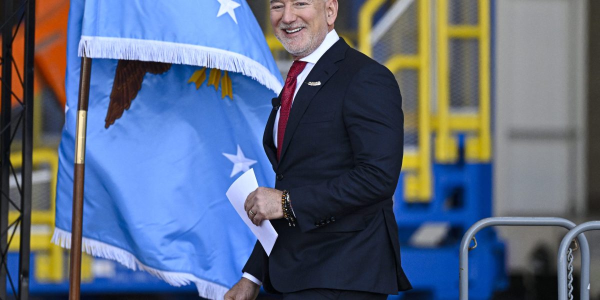 Jeff Bezos says working harder is the cure for anxiety