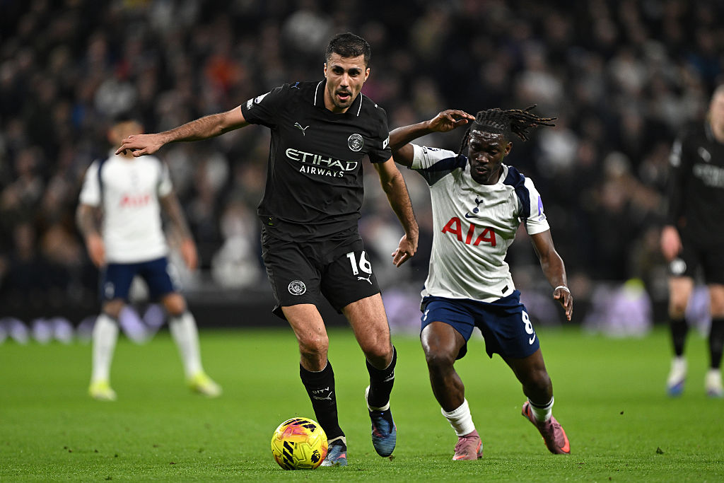 Man City midfielder Rodri
