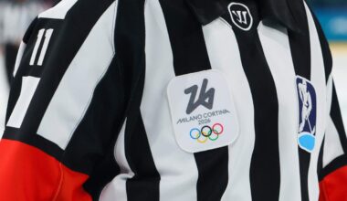 As NHL players return to Olympics, blended officiating will be on full display