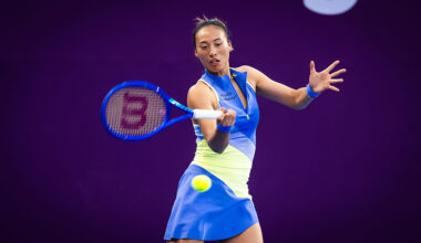 Zheng holds on in three to set up meeting with Rybakina in Doha