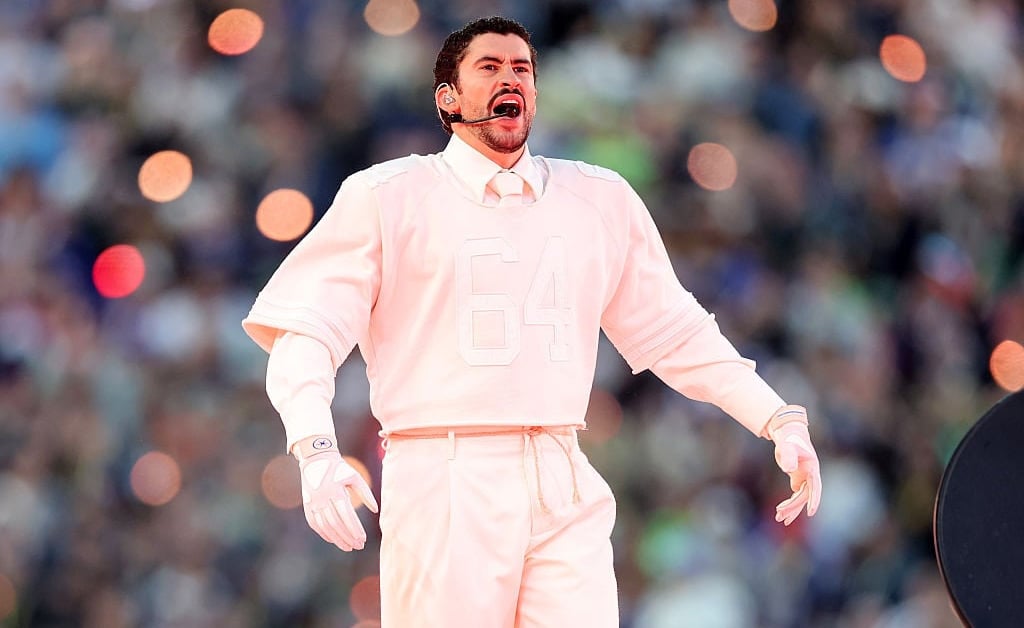 Bad Bunny Brings Puerto Rican Pride to Super Bowl Halftime Set