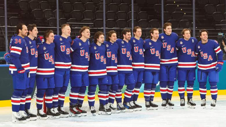 NHL players on Team USA Hockey Olympics