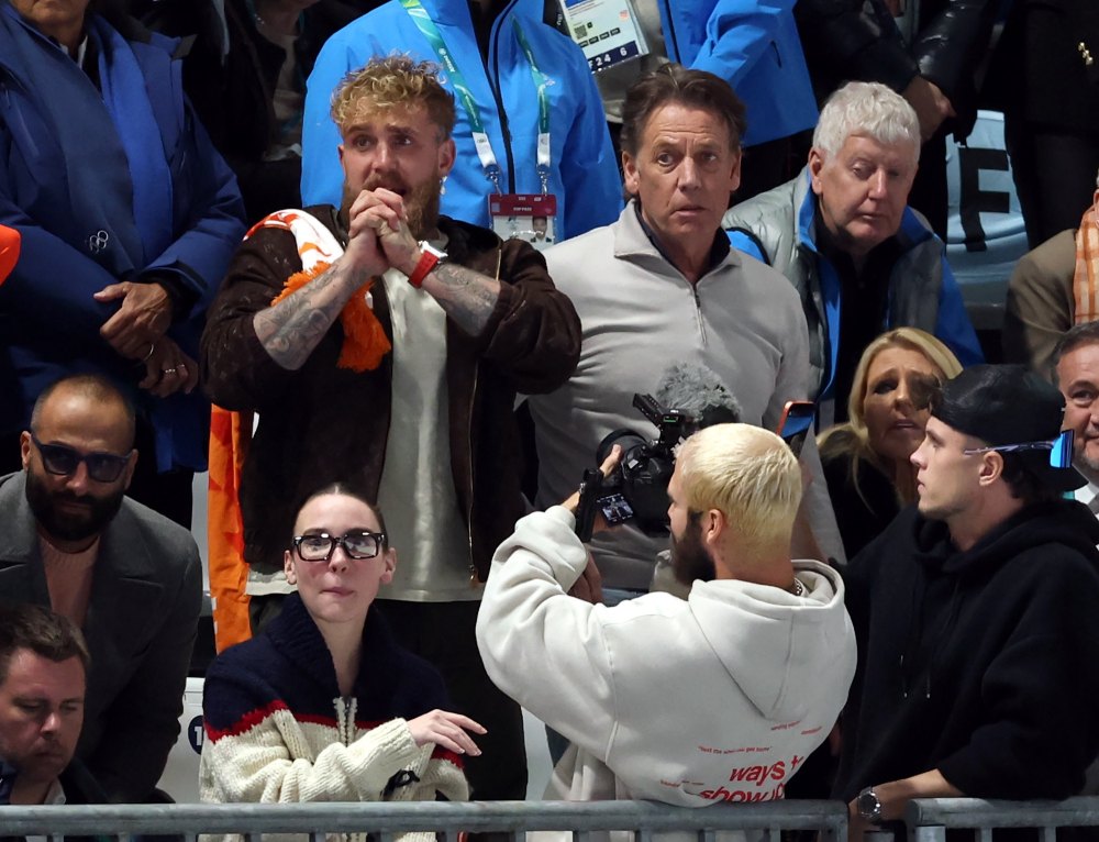 Jake Paul Cries as He Watches Fiancee Jutta Leerdam Win Gold Medal