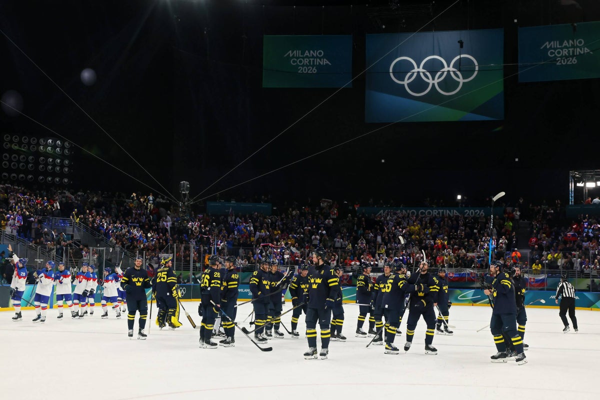 Sweden’s star-studded NHL roster shows some teeth but loses its Olympic tiebreaker