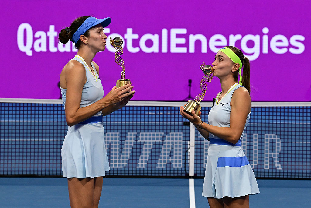 Danilina and Krunic rally from 6-0, 5-2 down, save match point to win Doha title