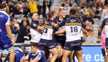 Late Charlie Cale heroics saves Brumbies from Blues blushes