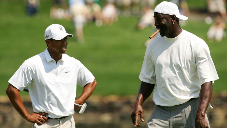 Tiger Woods and Michael Jordan