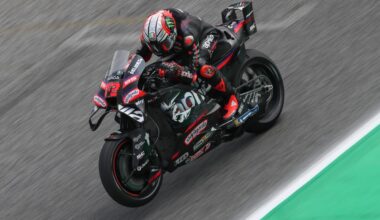 New Buriram lap record from Aprilia as Bagnaia consigned to Q1