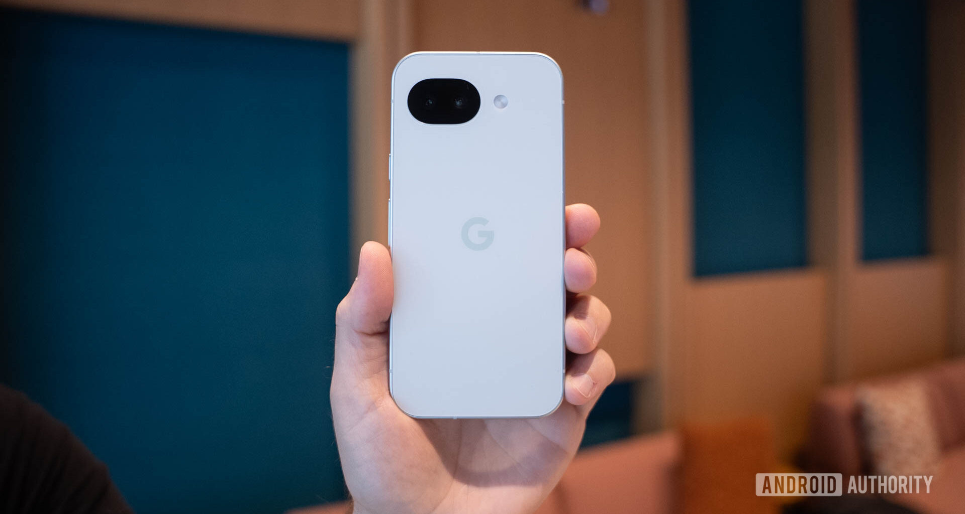 Google Pixel 10a Fog in Hand